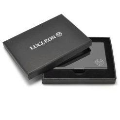 Lucleon Porte-cartes En Acier Noir -Chapeau Fawler en ligne 2 17 13 1