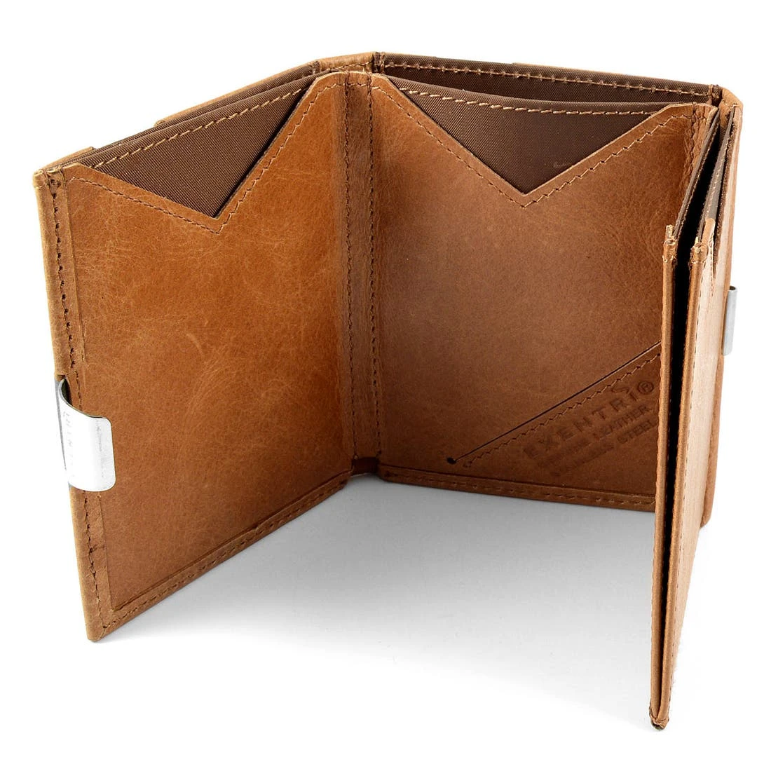 Exentri Porte-cartes Exentri En Cuir Havane 2 Exentri Porte-cartes Exentri En Cuir Havane – Image 2