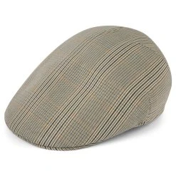 Fawler Casquette Plate Tirreno Glen à Carreaux