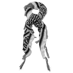 Lucleon Hiems | Foulard Bandana à Carreaux Noir Et Blanc