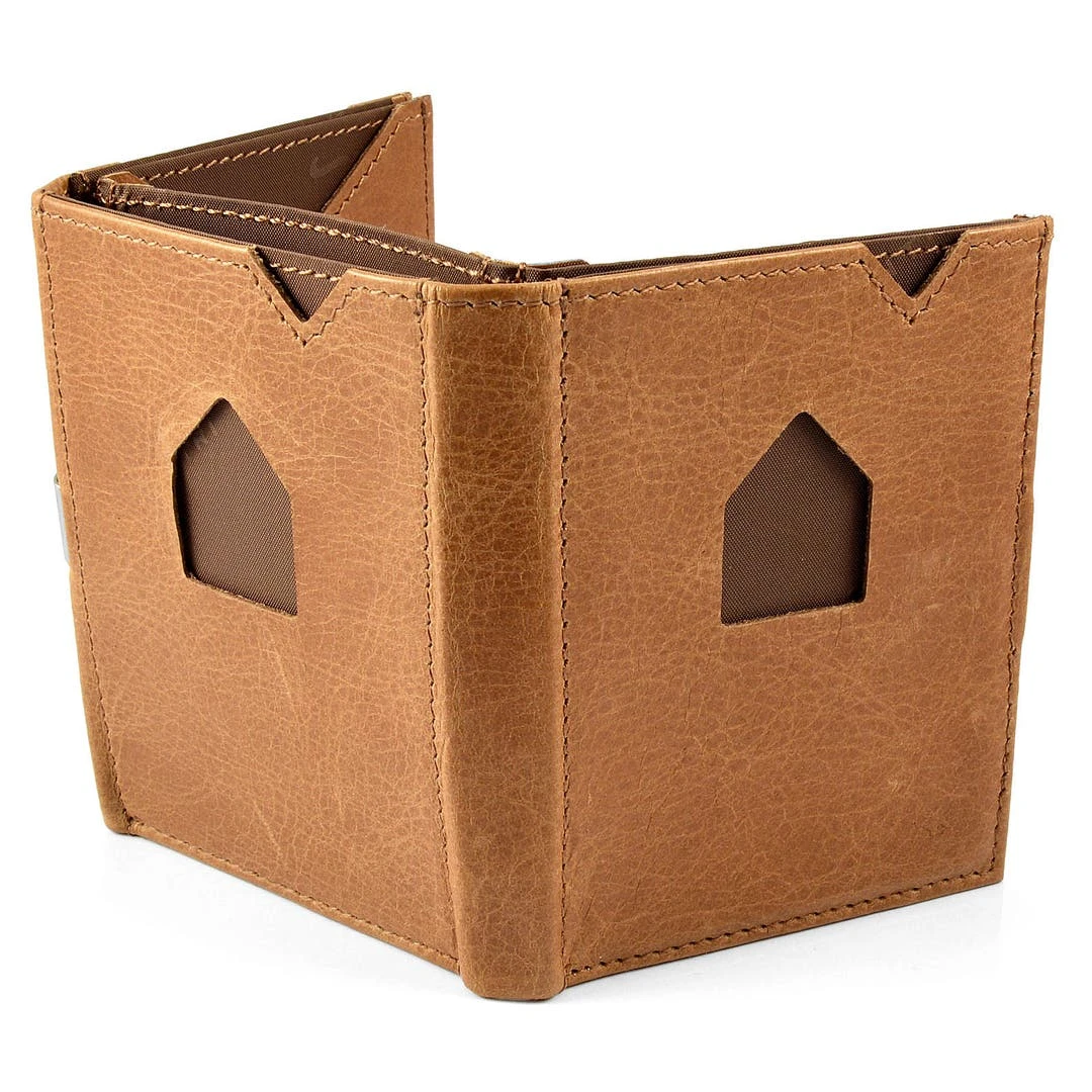 Exentri Porte-cartes Exentri En Cuir Havane 5 Exentri Porte-cartes Exentri En Cuir Havane – Image 5