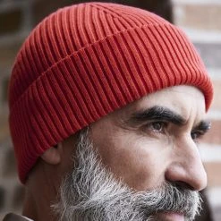 Fawler Bonnet Rouge Kite Kevin En Coton Organique -Chapeau Fawler en ligne 31 red kevin kite spring beanie cropped