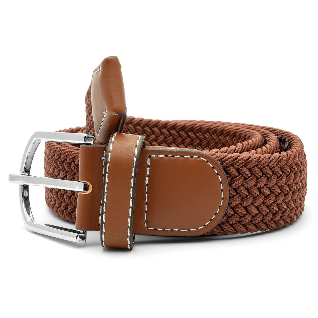 Collin Rowe Ceinture élastique Marron 2 Collin Rowe Ceinture élastique Marron – Image 2