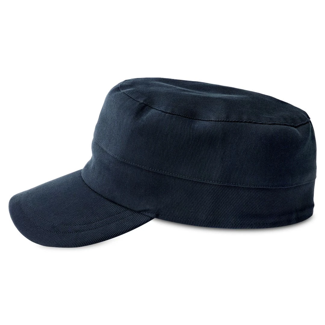 Fawler Casquette Militaire Flynn En Coton Bleu 2 Fawler Casquette Militaire Flynn En Coton Bleu – Image 2
