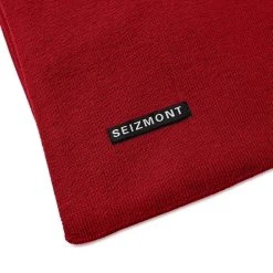 Seizmont Hiems | Écharpe Rouge En Laine Mélangée -Chapeau Fawler en ligne 4 3ssc