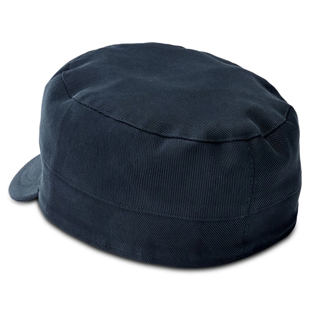 Fawler Casquette Militaire Flynn En Coton Bleu 4 Fawler Casquette Militaire Flynn En Coton Bleu – Image 4