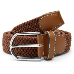 Collin Rowe Ceinture élastique Marron