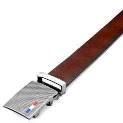 BSWK Ceinture Automatique En Cuir Pleine Fleur Marron à Finition Vintage 6 BSWK Ceinture Automatique En Cuir Pleine Fleur Marron à Finition Vintage -Chapeau Fawler en ligne 5 3.1c9643910190e3f7f99e9c1318357c44 5