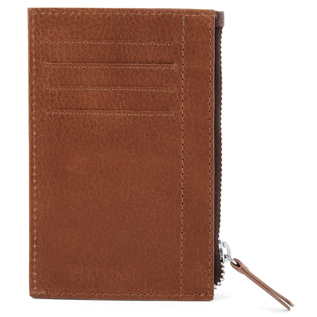 Lucleon Porte-cartes Lemmy Anti-RFID En Cuir Brun Clair 4 Lucleon Porte-cartes Lemmy Anti-RFID En Cuir Brun Clair – Image 4