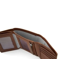 Lucleon Portefeuille En Cuir Pliant Ocre California -Chapeau Fawler en ligne 5 4 70