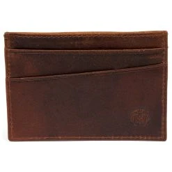 Lucleon Mini Porte-cartes Montreal En Cuir Marron RFID