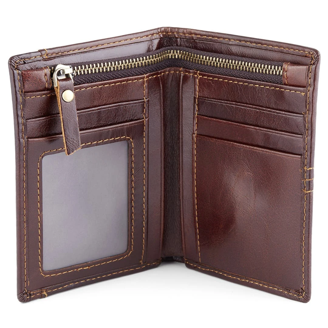 Collin Rowe Portefeuille En Cuir Marron Fin 2 Collin Rowe Portefeuille En Cuir Marron Fin – Image 2