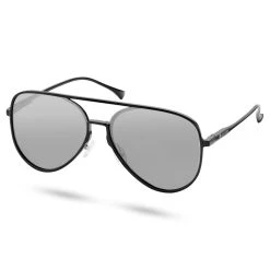 Lucleon Lunettes De Soleil Aviator Noires à Verres Polarisés