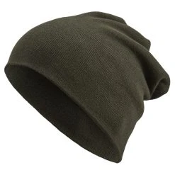 Fawler Beanie Vert Olive Kyler Kite En Coton Organique