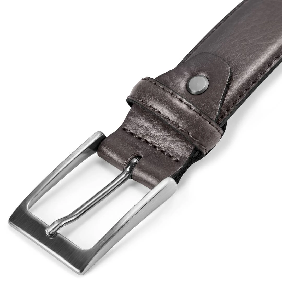 Salt & Hide Ceinture En Cuir Grise Homer 3 Salt & Hide Ceinture En Cuir Grise Homer – Image 3