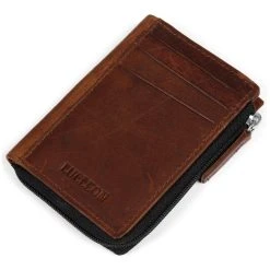 Lucleon Portefeuille Montreal Casual En Cuir Marron Foncé RFID 8 Lucleon Portefeuille Montreal Casual En Cuir Marron Foncé RFID -Chapeau Fawler en ligne 7 3 3 168