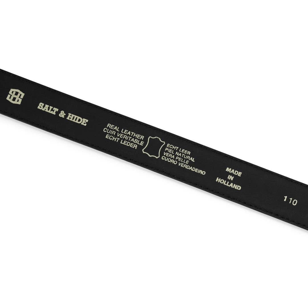 Salt & Hide Ceinture En Cuir Grise Homer 4 Salt & Hide Ceinture En Cuir Grise Homer – Image 4