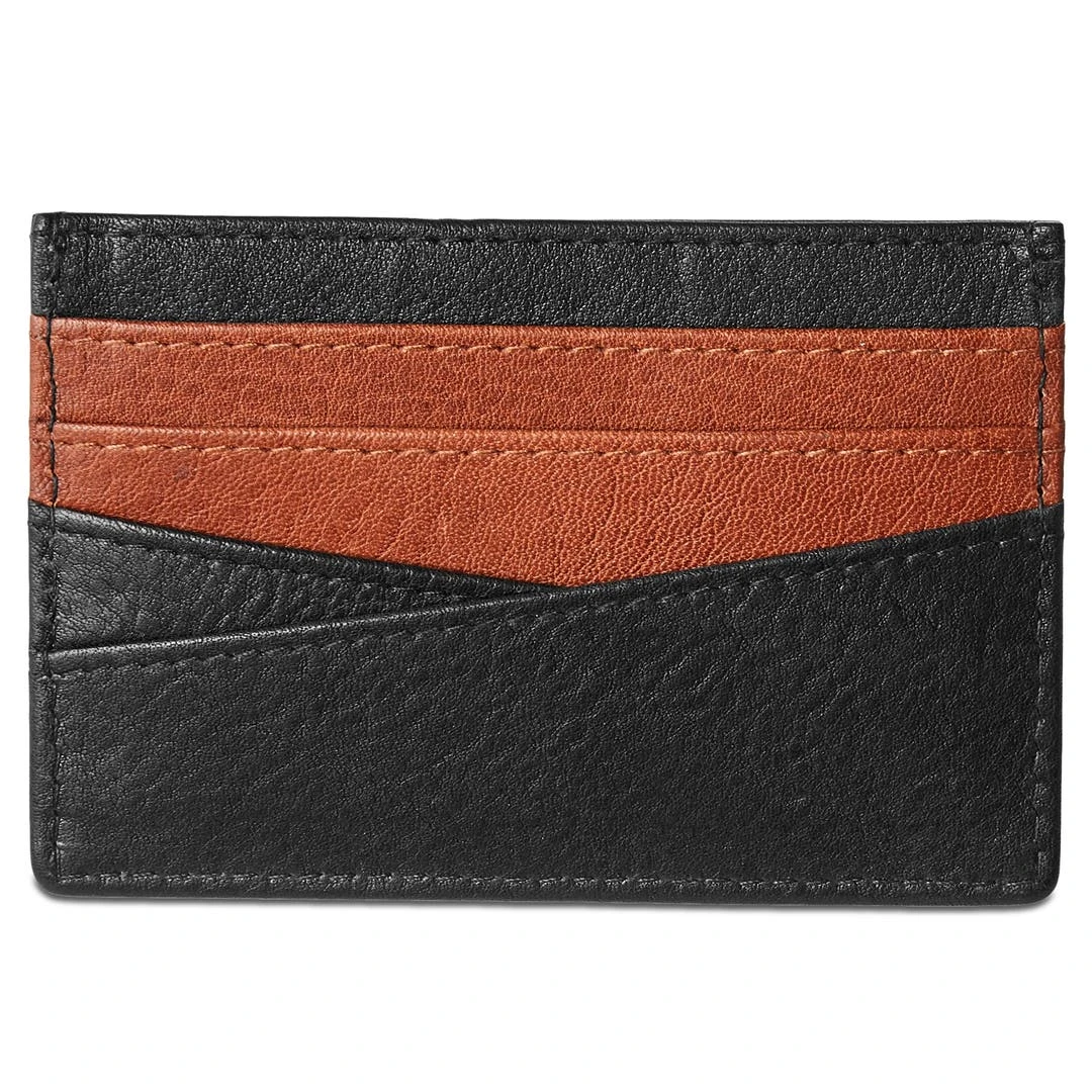 Lucleon Porte-cartes Lacey En Cuir Noir Anti-RFID 4 Lucleon Porte-cartes Lacey En Cuir Noir Anti-RFID – Image 4