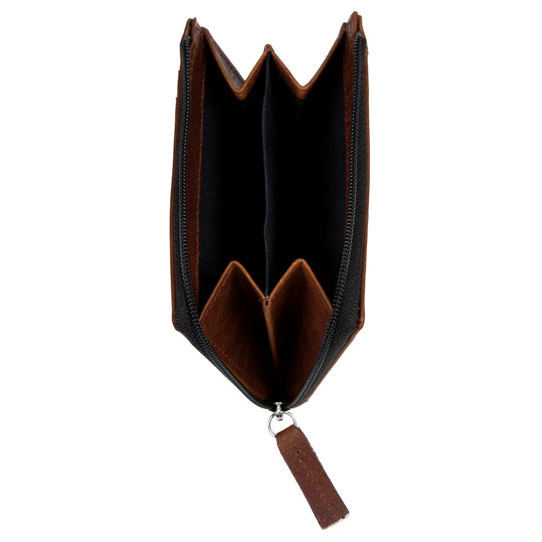 Lucleon Portefeuille Montreal Casual En Cuir Marron Foncé RFID 5 Lucleon Portefeuille Montreal Casual En Cuir Marron Foncé RFID – Image 5