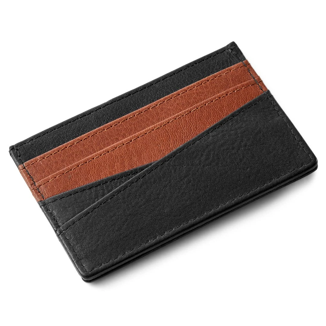 Lucleon Porte-cartes Lacey En Cuir Noir Anti-RFID 6 Lucleon Porte-cartes Lacey En Cuir Noir Anti-RFID – Image 6