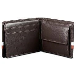 Lucleon Portefeuille Larry En Cuir Marron Foncé Anti RFID -Chapeau Fawler en ligne 8 5 copy 2