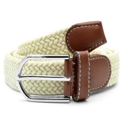 Collin Rowe Ceinture élastique Crème