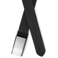 BSWK Ceinture En Cuir Noir Avec Boucle Massive à Verrouillage Automatique 10 BSWK Ceinture En Cuir Noir Avec Boucle Massive à Verrouillage Automatique -Chapeau Fawler en ligne Bosswik 3 3 copy 5