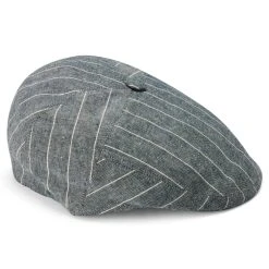 Fawler Casquette Plate Moda à Rayures Bleu Et Blanc Marco -Chapeau Fawler en ligne Hat 32 3 copy 3