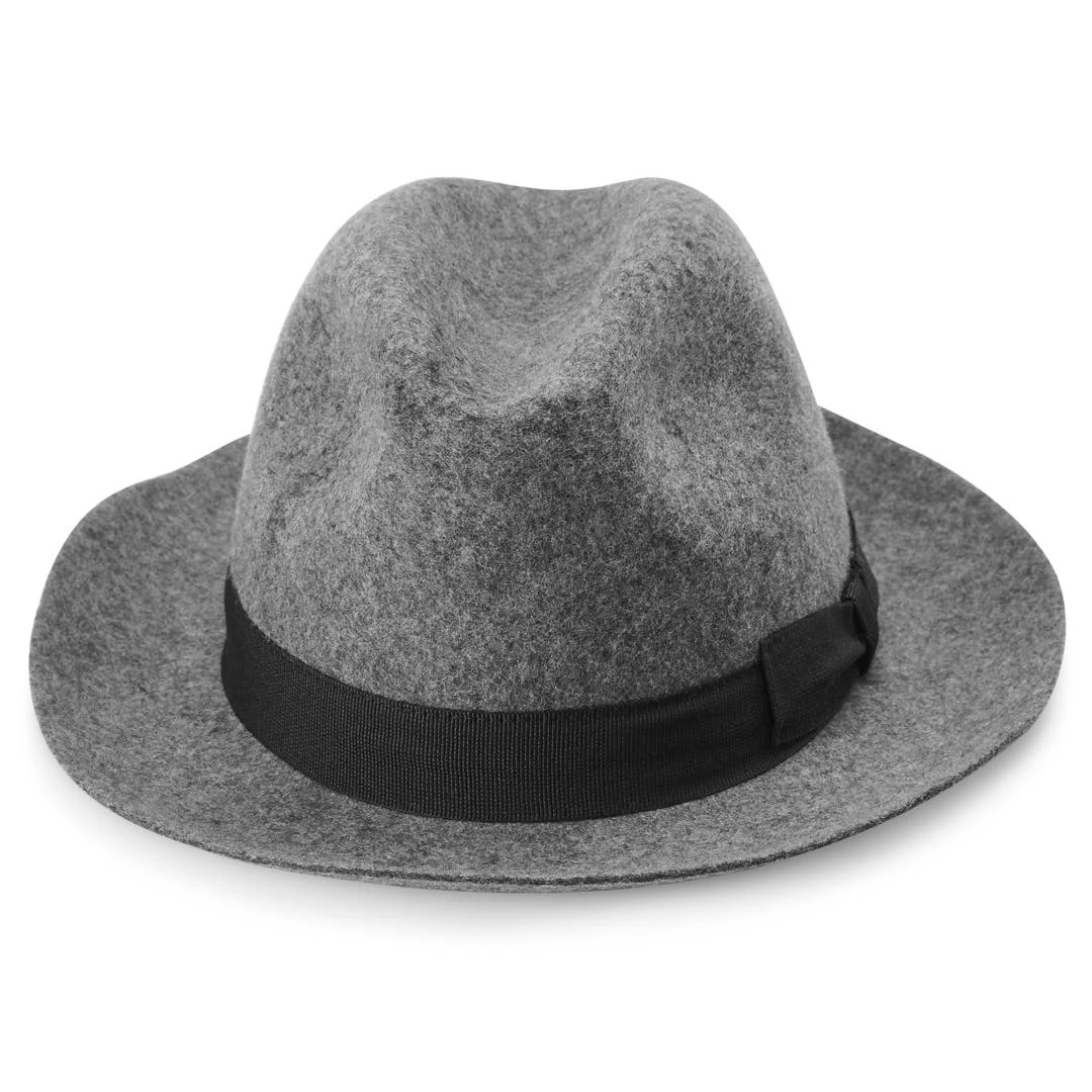 Fawler Chapeau Fédora Gris Filippo Moda 2 Fawler Chapeau Fédora Gris Filippo Moda – Image 2