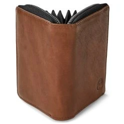 Lucleon Porte-cartes En Cuir Brun Havane Anti-RFID Cambodia -Chapeau Fawler en ligne Pawas wallet 11 5 copy