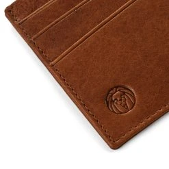 Lucleon Porte-cartes En Cuir Brun Havane Anti-RFID Cambodia -Chapeau Fawler en ligne Pawas wallet 16 6 copy