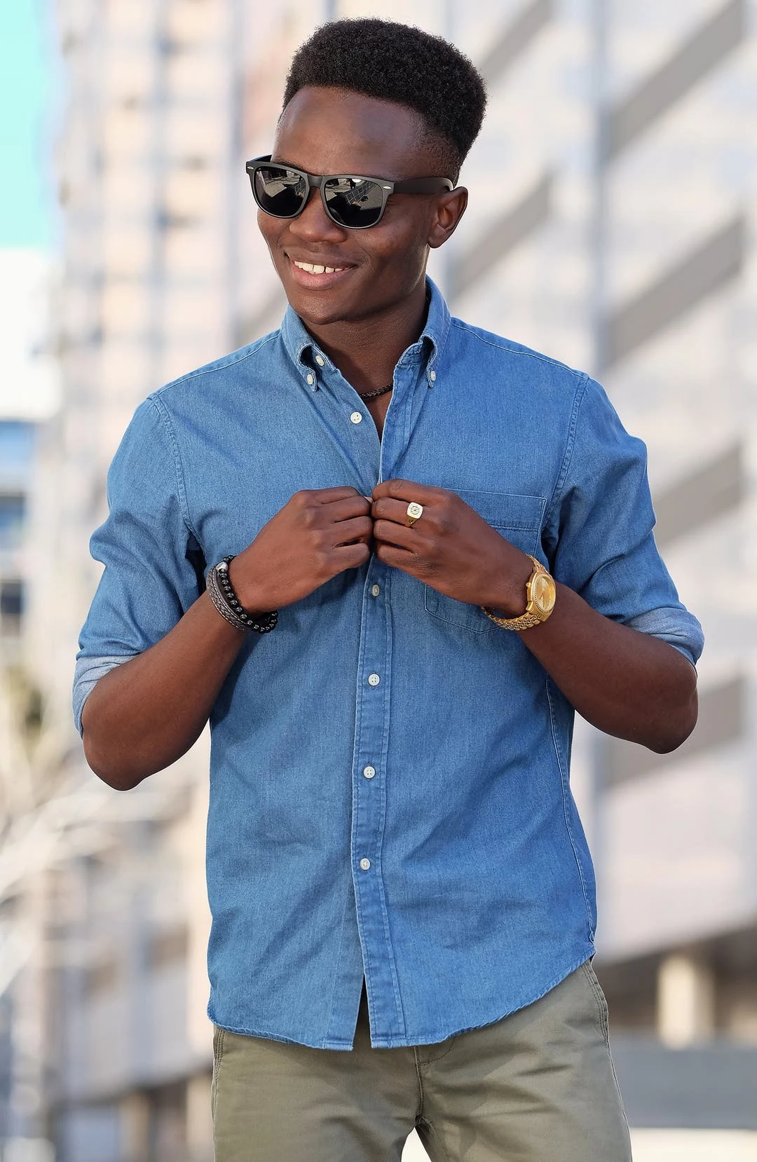 BSWK Ceinture En Cuir Brun Texturé 4 BSWK Ceinture En Cuir Brun Texturé – Image 4