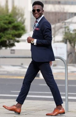 BSWK Ceinture En Cuir Brun Clair à Boucle Massive -Chapeau Fawler en ligne billed 3 2 91