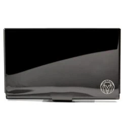 Lucleon Porte-cartes En Acier Noir