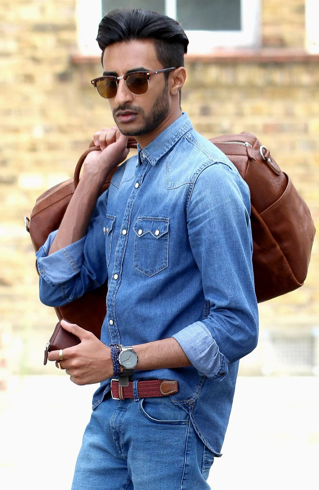 Collin Rowe Ceinture élastique Bordeaux 4 Collin Rowe Ceinture élastique Bordeaux – Image 4