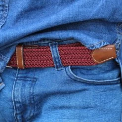 Collin Rowe Ceinture élastique Bordeaux 8 Collin Rowe Ceinture élastique Bordeaux -Chapeau Fawler en ligne bordeaux elastisk b lte