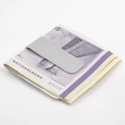 Fort Tempus Pince à Billets Large En Acier -Chapeau Fawler en ligne bred stal pengeclip 3