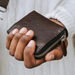 Lucleon Porte-cartes Accordéon Montreal En Cuir Marron RFID -Chapeau Fawler en ligne brown montreal rfid leather cardholder