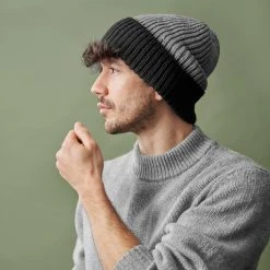 Fawler Bonnet Noir Et Gris Ferdie Montagna -Chapeau Fawler en ligne frenkwmtcis 27