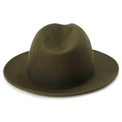 Fawler Fedora Fido Alessandria En Laine Verte -Chapeau Fawler en ligne hat 1 4 copy 1