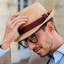 Fawler Chapeau De Paille Panama -Chapeau Fawler en ligne hat 2