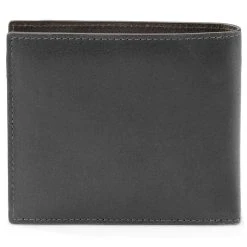 Lucleon Portefeuille Avec Porte-cartes En Cuir Noir Et Brun Foncé Anti-RFID Lincoln -Chapeau Fawler en ligne linblk3
