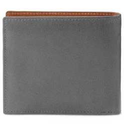 Lucleon Portefeuille Avec Porte-cartes En Cuir Gris Et Brun Anti-RFID Lincoln -Chapeau Fawler en ligne lingrey3