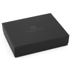Lucleon Mini Portefeuille Montréal En Cuir Marron Foncé RFID -Chapeau Fawler en ligne lucleon gift box 5 1