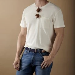 Collin Rowe Ceinture élastique Bleu Foncé XL -Chapeau Fawler en ligne rel megashoot belts 8043 18107 1 copy 1