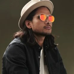 Paul Riley Lunettes De Soleil Polarisées Roses "Le Dandy" -Chapeau Fawler en ligne rst megashoot sunglas 17147 2