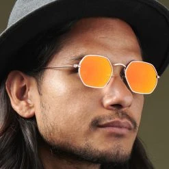 Paul Riley Lunettes De Soleil Groovy Orange Et Or -Chapeau Fawler en ligne rst megashoot sunglas 17160 2 bm