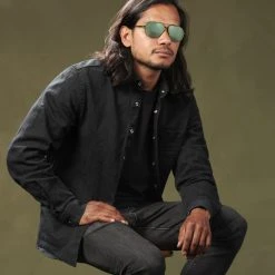 Waykins Lunettes De Soleil Aviateur Vert Olive Ambit 10 Waykins Lunettes De Soleil Aviateur Vert Olive Ambit -Chapeau Fawler en ligne rst megashoot sunglas 21245 1