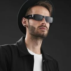 Locs Lunettes De Soleil Noires Classiques -Chapeau Fawler en ligne rst megashoot sunglasses 2968 1