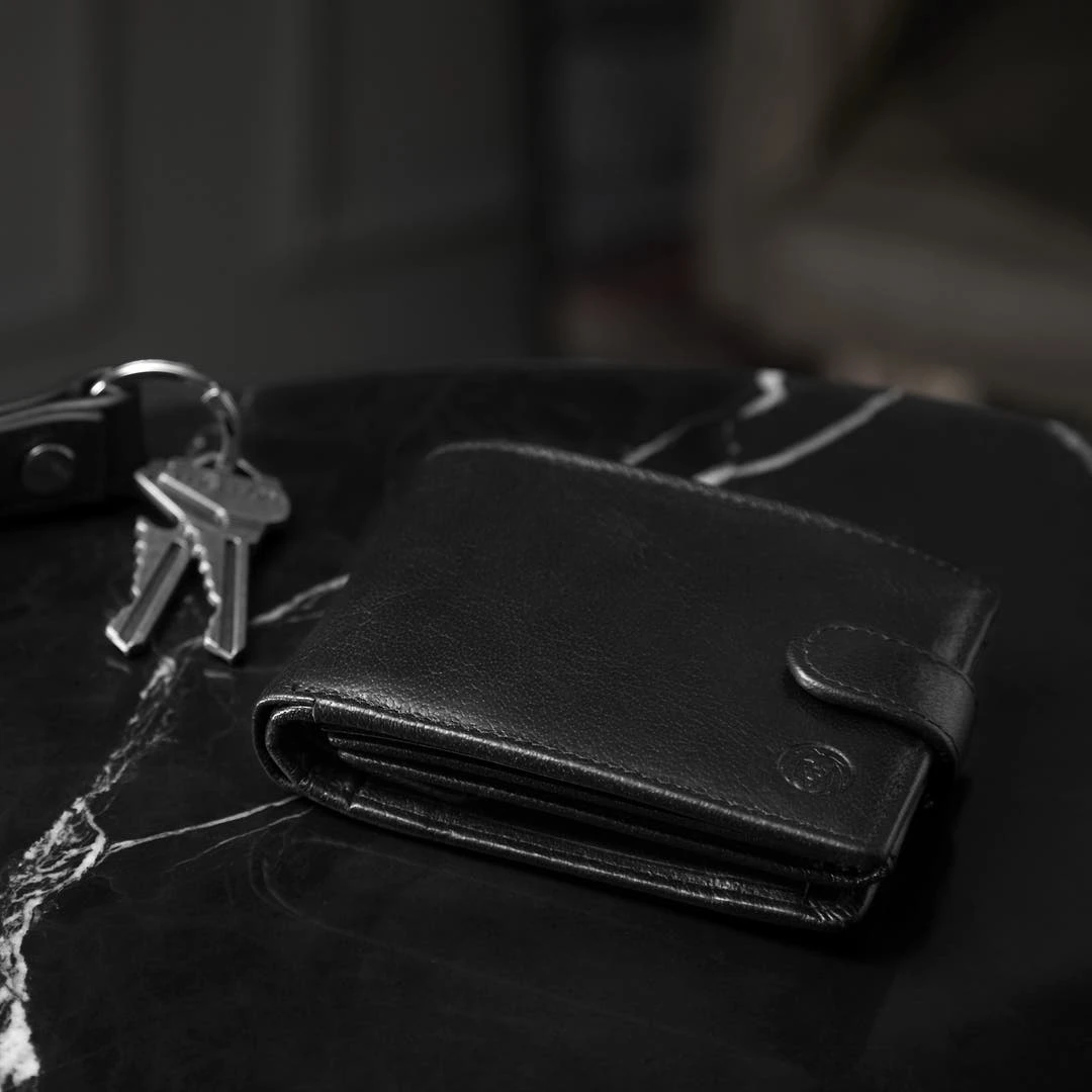 Lucleon Portefeuille En Cuir Noir Ergonomique California 3 Lucleon Portefeuille En Cuir Noir Ergonomique California – Image 3